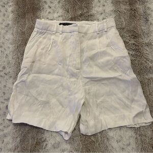 ZARA Flowy High Rise Tailored Shorts